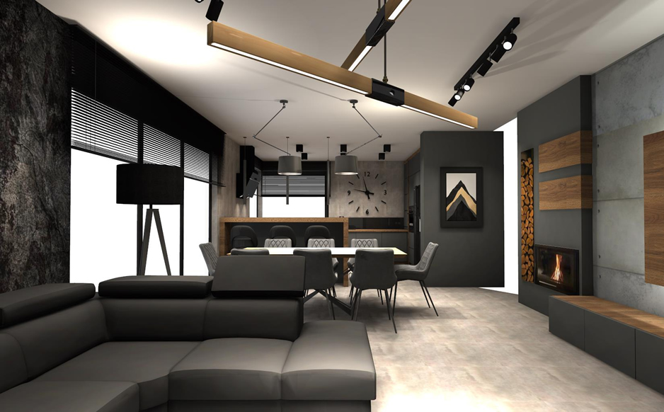 Nowoczesny salon - od 49zł m2
